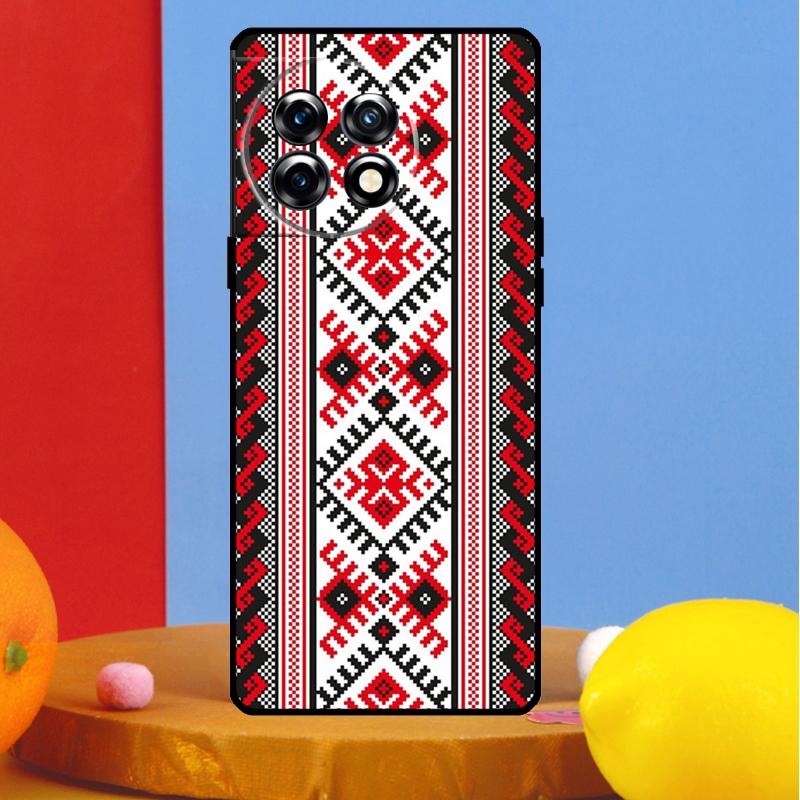 Ukrainian Pattern Cover For OnePlus 13 13R 12 12R 11 10 Pro 8T 10T OnePlus Nord CE 3 2 4 Lite N30 N20 N10 Case