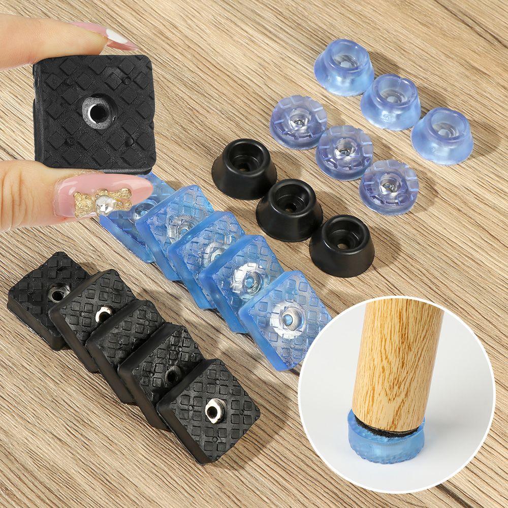 Чехлы Силиконовые накладки Резиновые мебельные ножки Мебельные ножки Защитная крышка для пола Стол Стул Ножки Крышка