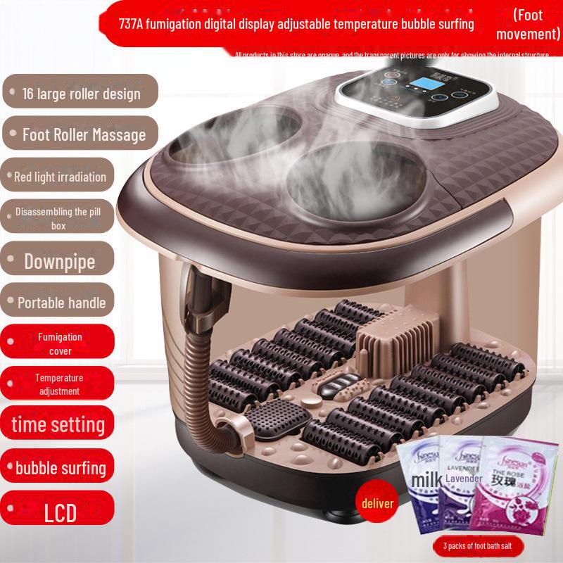 Автоматическая электрическая ванна-массажер для ног с подогревом и постоянным контролем температуры