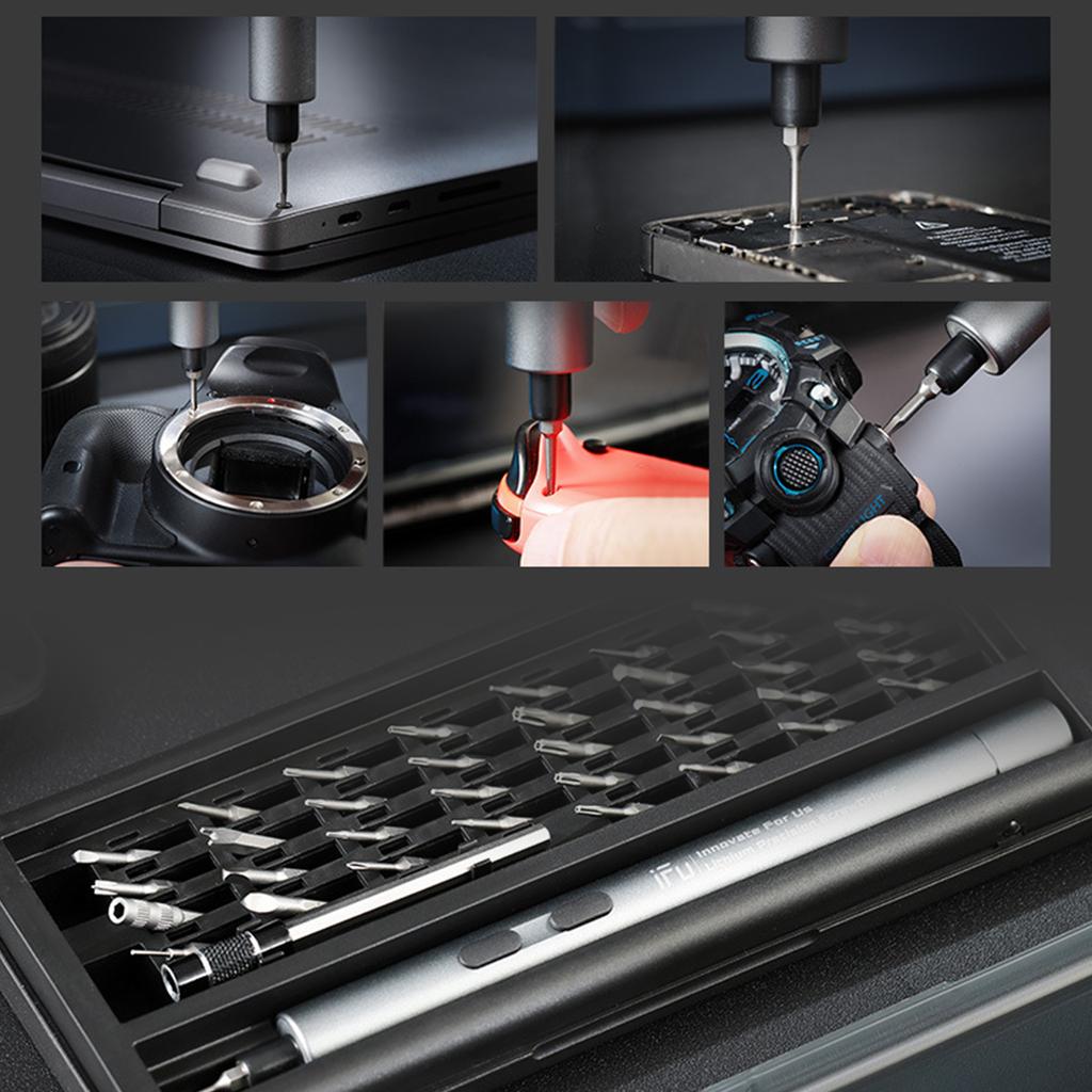 42 в 1 набор электрических отверток аккумуляторный набор отверток для ремонта телефонов ноутбуков электроинструмент запасная часть