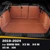 Для BMW M4 2024 X3 M X4 M X5 M XM Авто Полное покрытие Коврик в багажник Автомобильный грузовой вкладыш Аксессуары для интерьера