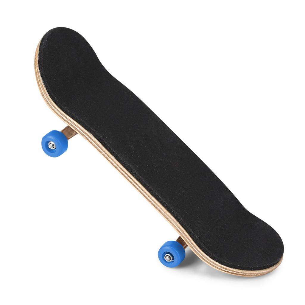 1 шт. кленовый деревянный сплав накладка на палец скейтборды с коробкой уменьшить давление подарки темно-синий