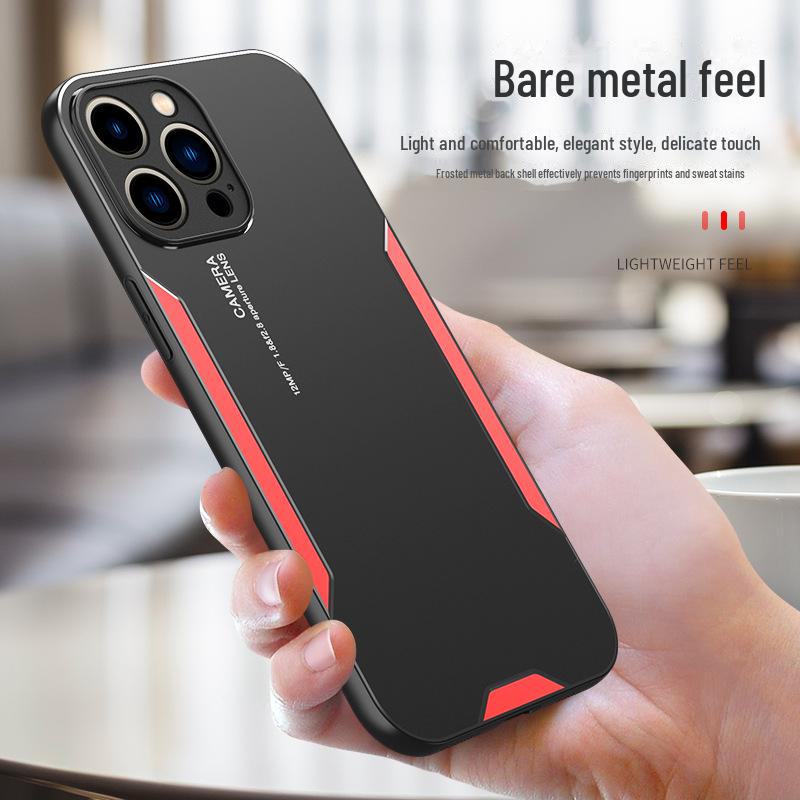 Чехол для iPhone Apple 15 Pro Max Metal Blade Hard Shell, подходит для моделей 15 Plus, 14, 13, 12