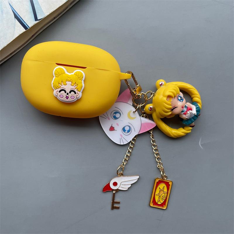 Applicable to Shaoyin OpenDots ONE E110 Active Noise Cancellation Bluetooth Headset Case E110 Cute Cartoon