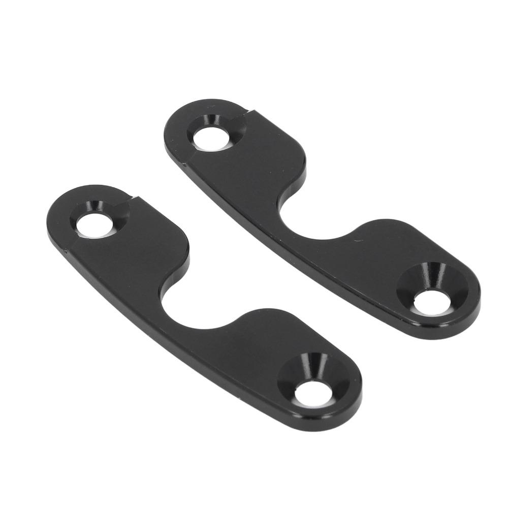 2pcs Heavy Duty Material Sun Visor Repair Kit Aluminum Alloy Visor Kit For Wrangler JK JL JT