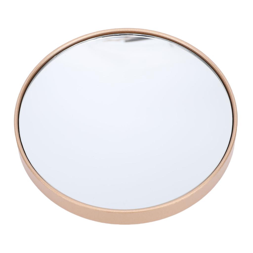 30x Magnifying Vanity Mirror Non Slip Waterproofing Suction Cup 8.8cm Magnified Makeup Mirror for Home Travel