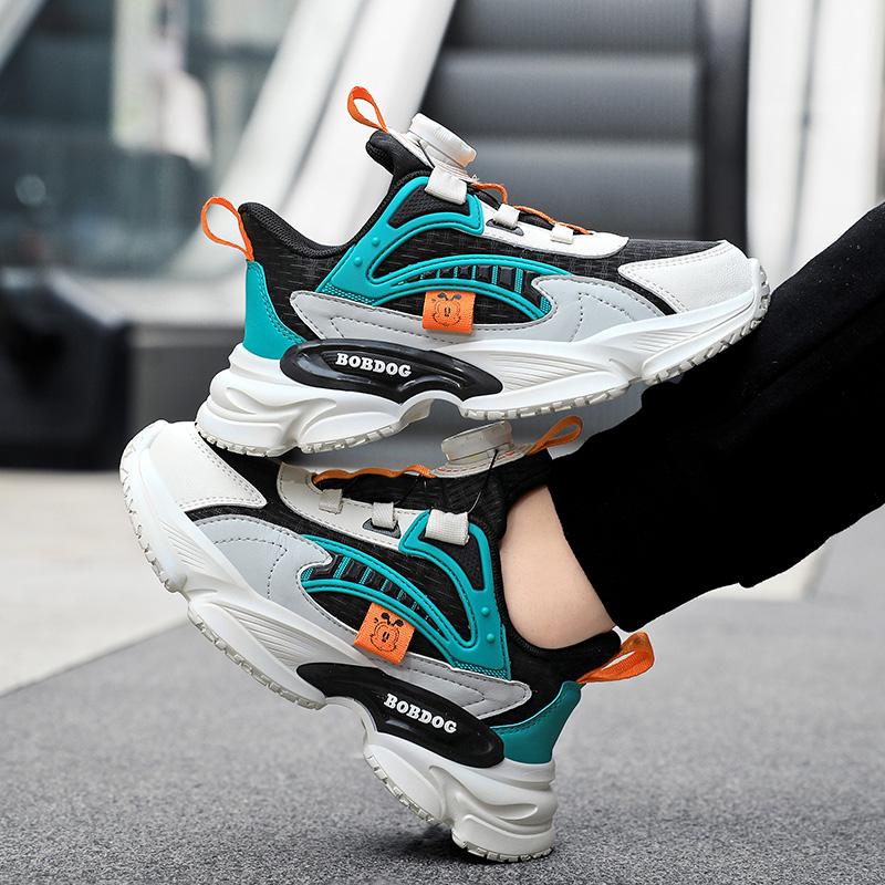 Детская мода Four Seasons Дышащая повседневная обувь для детей Бег Спорт Студенты Девочки Трендовые удобные кроссовки для спортзала