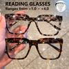 Oprah Style Reading Glasses For Women Men Computer Square Readers With Spring Hinge +1.0 To +4.0