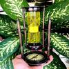 Латунные песочные часы, вращающиеся песочные часы с основанием-компасом для навигации, красивые жидкостные песочные часы