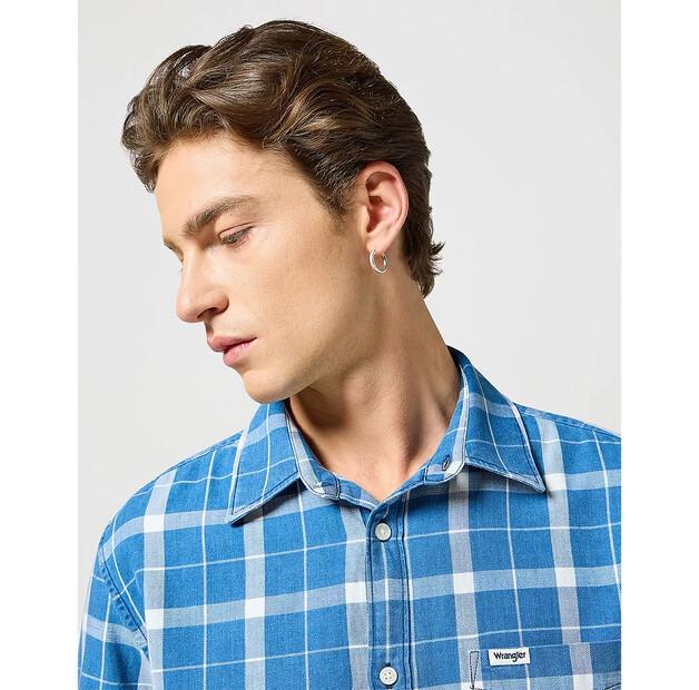 Wrangler 1 Pkt рубашка с длинным рукавом