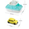 My Little Tiger Car Ferry + Mini Car 4P Bath Toy Set, Korean Bath Toys