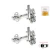 BDP1305-1 2 Pieces Front Door Hinge Stop Check Strap Limiter for Citroen Xsara N0 N1 N2 N3 1997-2006 9181A9