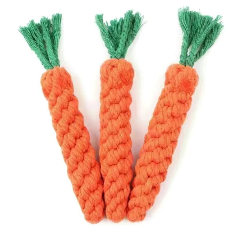 Dog Teething and Biting Cotton Rope Toys, Small and Medium-sized Dog Toys, Knot Toys, Frisbee Sets, Pet Supplies