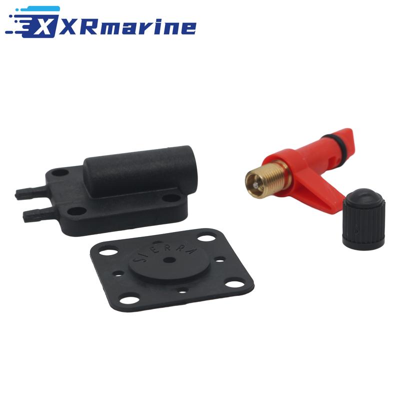 Fuel Primer Choke Solenoid Service Valve Kit for Omc Johnson Evinrude 5007356, 5828665, 397909, 175158, 18-7044