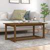 VidaXL Coffee Table Honey Brown 110x55x45 Cm Solid Pine Wood 822170