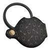 15X Small Magnifying Glass, Pocket Magnifier Folding Magnify Glass with Rotating Leather Protective Case