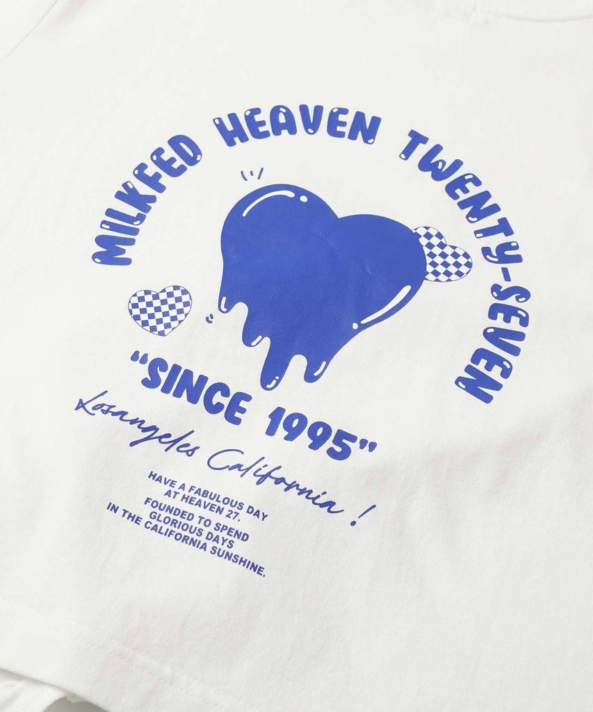 Milkfed Melting Heart Top Off White Women's T-Shirt,