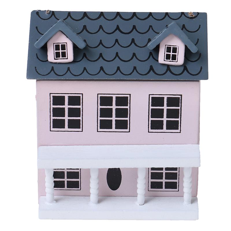 Креативный кукольный домик Мини Мебель Симпатичная Карманная Вилла Орнамент