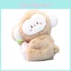 Monkey And Rabbit Plush Keychain With Carrot Peach Design For Girls Gift And Collectible Fun