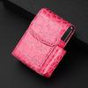 Leather Veneer Cigarette Case & Business Card Holder: Creative Fashion Accessory with 100 Patterns in Korean Style