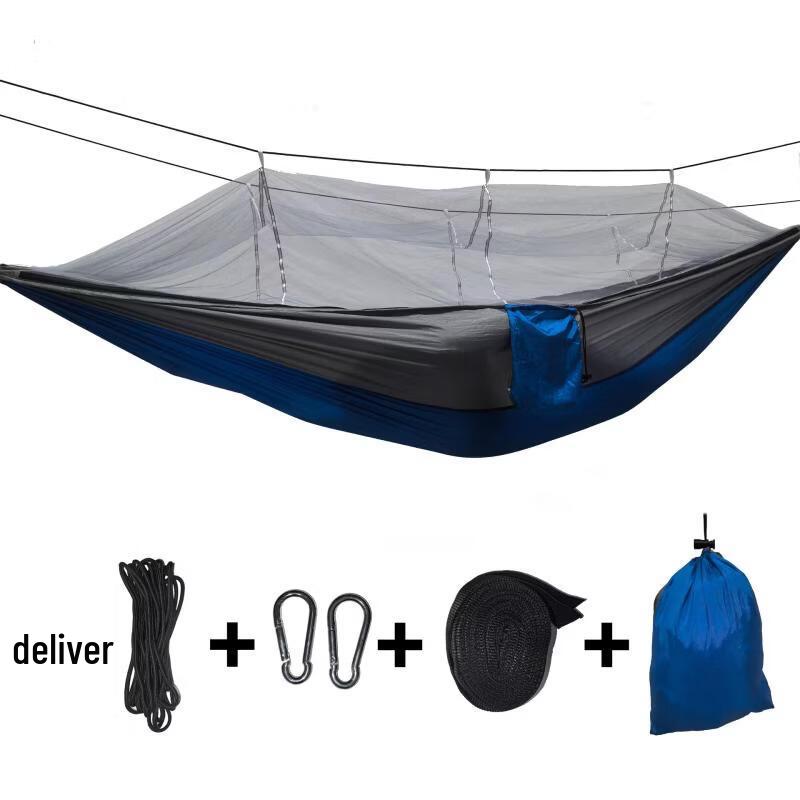 OLOEY Outdoor Camping Mosquito Net Hammock