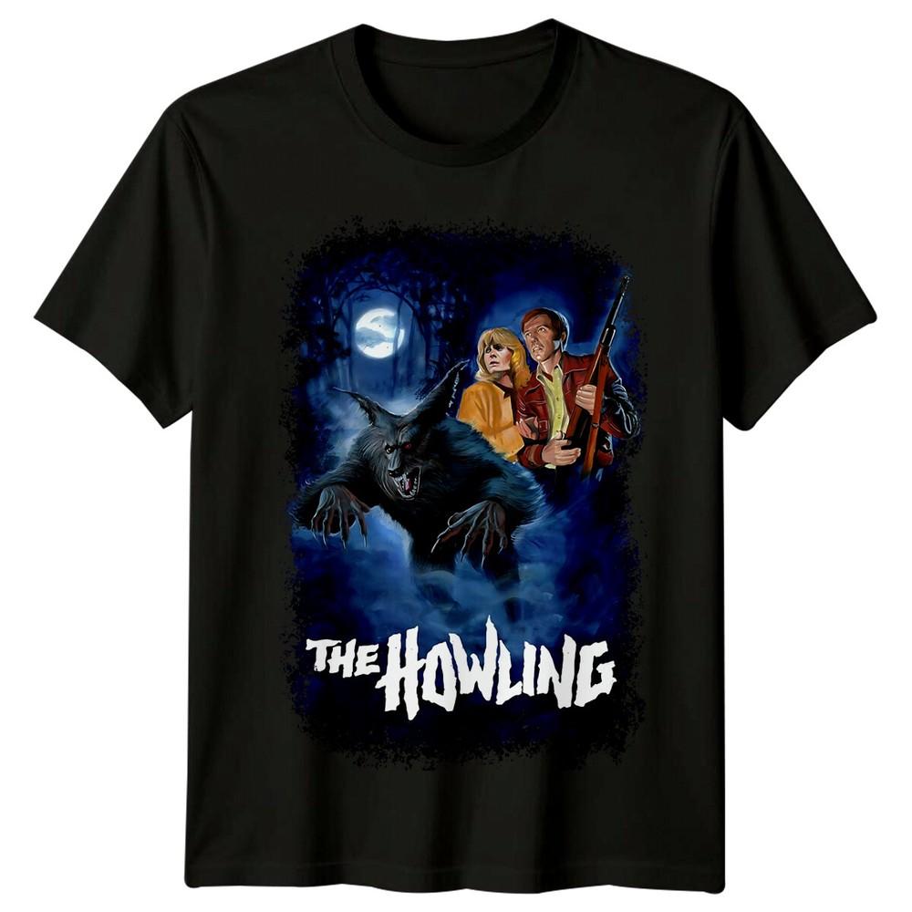 The Howling (1981) Movie Poster Inspired T-Shirt Retro 80s Tee