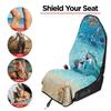 Universal Car Seat Towel Cover: All-Season Front Seat Protector for Gym and Workout