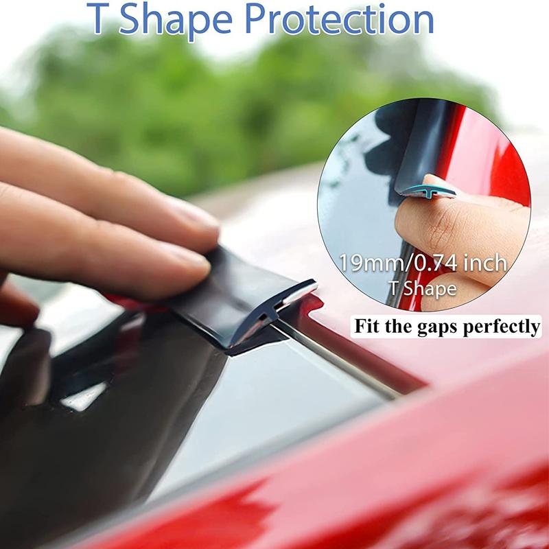 Автомобильные резиновые уплотнительные ленты, авто уплотнительная защитная наклейка, край окна, лобовое стекло, крыша, резиновая уплотнительная лента, шумоизоляционные аксессуары