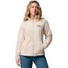Benton Springs Printed Full Zip, Womens Beige Fleece