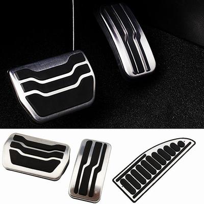 Накладки на педали автомобиля из нержавеющей стали, чехол для Ford Focus 2 3 4 MK2 MK3 MK4 RS ST 2005-2020 Kuga Escape 2009-2020