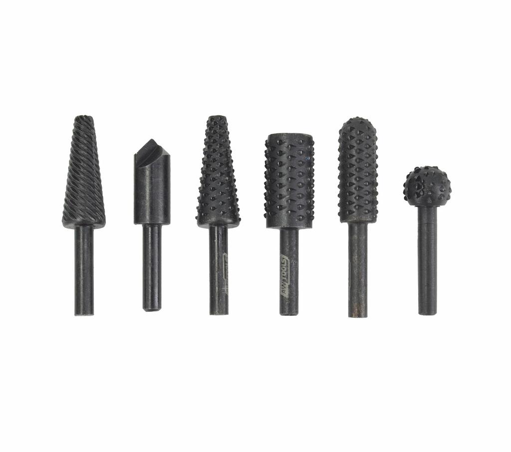 Awtools Frezy Do Metalu 2Szt. I Drewna 4Szt.