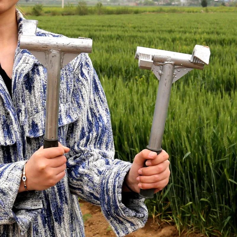 Инструмент для вставки стальной трубы в теплице Устройство для вставки экстубации Аксессуары для скелета овощей Экономящее труд удаление вставки