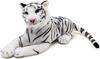 TigerTaleToys White Tiger Plush Cute Pet Japanese Toy, Realistic, 43cm, Large, [Official Product]