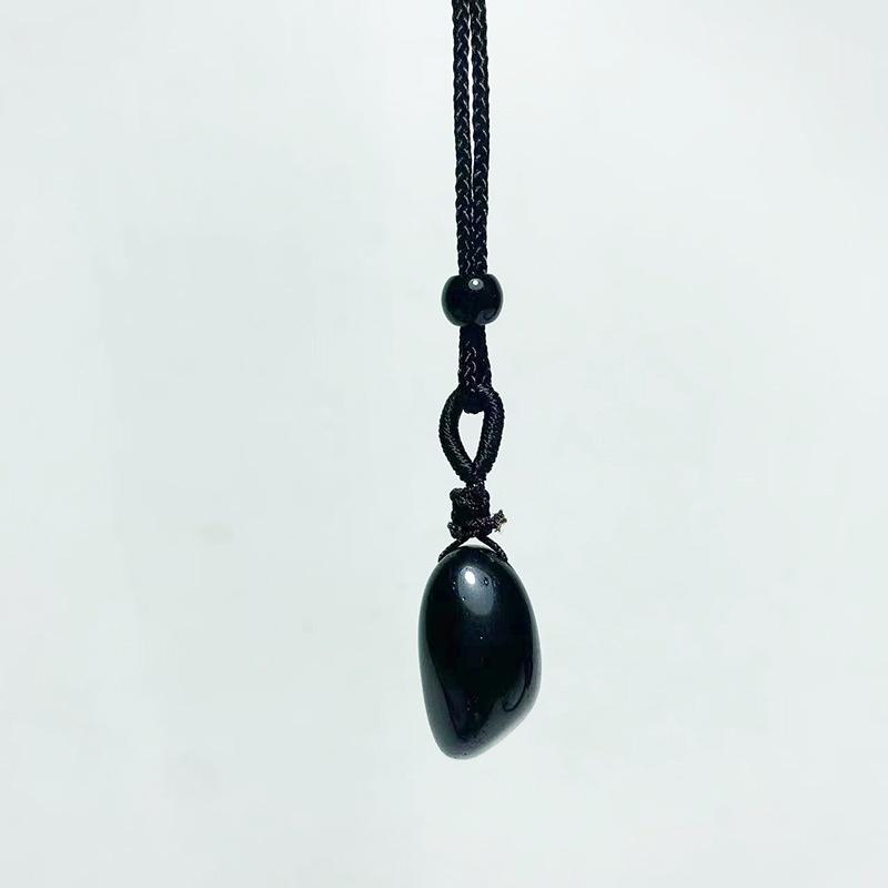 Various Materials Polished Gravel Gravel Rough Stone Crystal Natural Crystal Pendant Necklace
