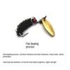 10PCS Fly Fishing Lures Kit Bionic Fly Fishing Bait Spinner Swim Baits Flies Fly Fishing