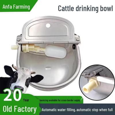 Автоматическая поилка из нержавеющей стали с шариком-поплавком для домашнего скота и домашних животных: Лошади, Собаки, Свиньи, Крупный рогатый скот, Овцы