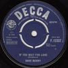7-дюймовая пластинка ДЭЙВ БЕРРИ - Если ты подождешь любви / Hidden F12337 Decca 1966 Великобритания Поп Б/у