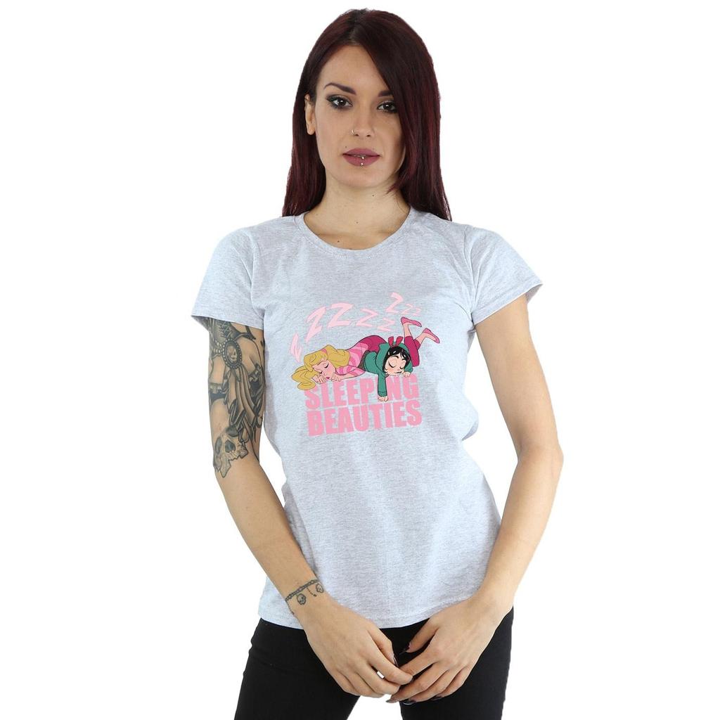 Disney Womens/Ladies Wreck It Ralph Aurora And Vanellope Cotton T-Shirt