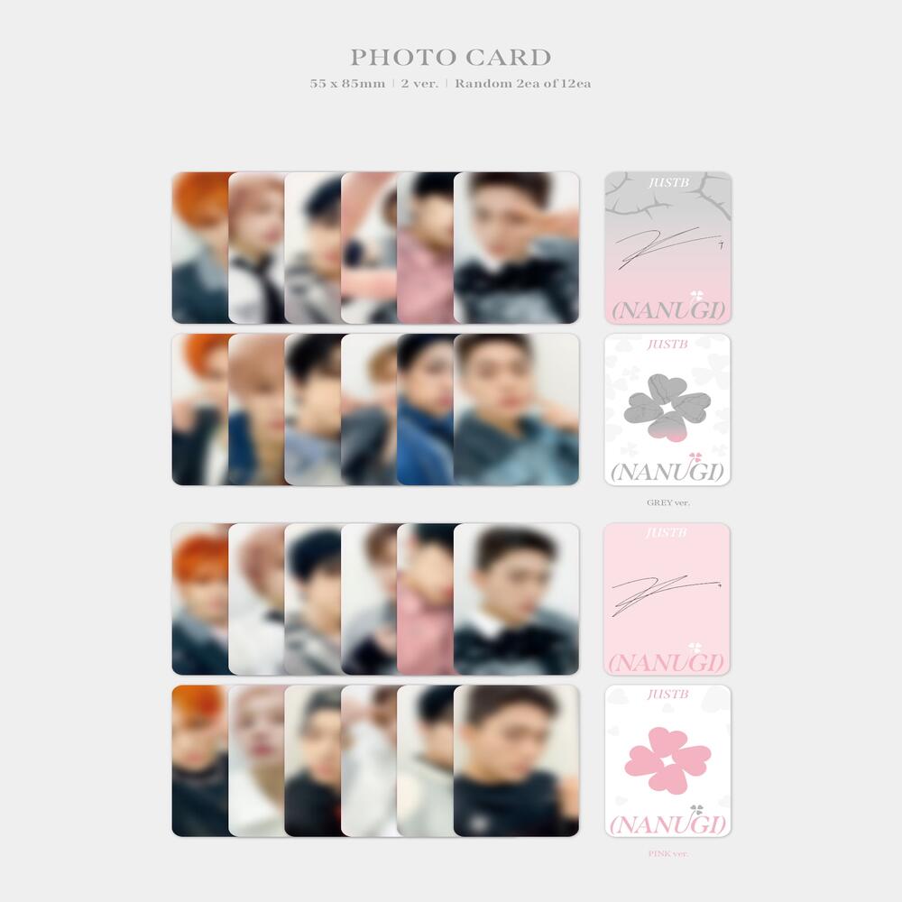 Just B <÷ (NANUGI)> Grey Ver. / Pink Ver.