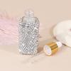 Refillable Empty Perfume Bottle Sparkling Rhinestone Essential Oil Vials Handicraft