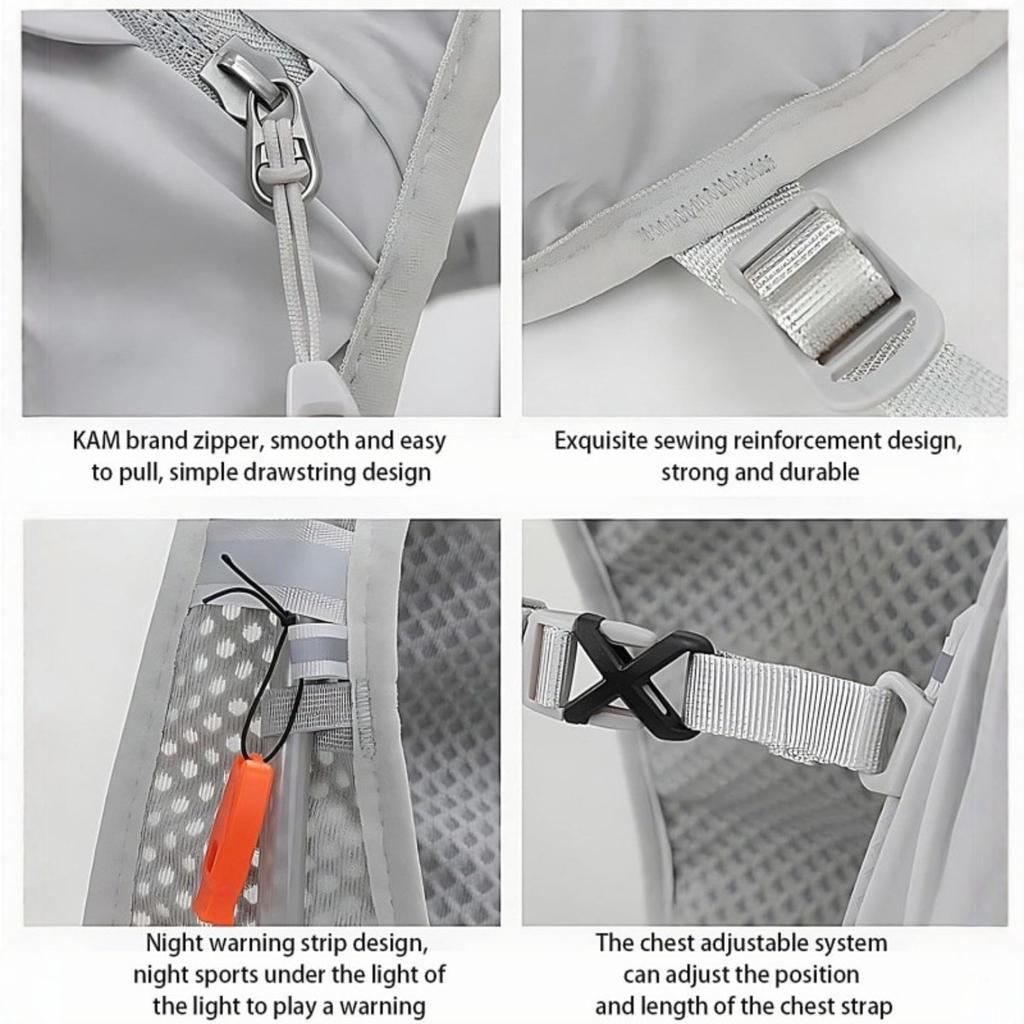 Рюкзак для велоспорта, бега, пеших походов, Светоотражающий спортивный рюкзак для мужчин и женщин, Дышащий рюкзак