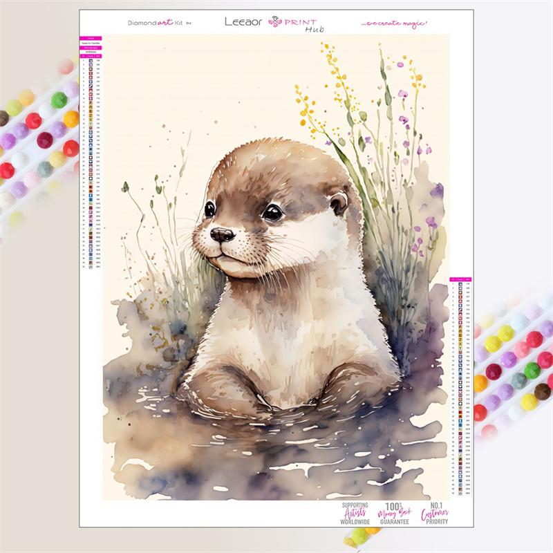 Мультфильм животное алмазная живопись милый коала панда носорог лиса лев наборы для вышивки крестом полная алмазная вышивка мозаика домашний декор подарок