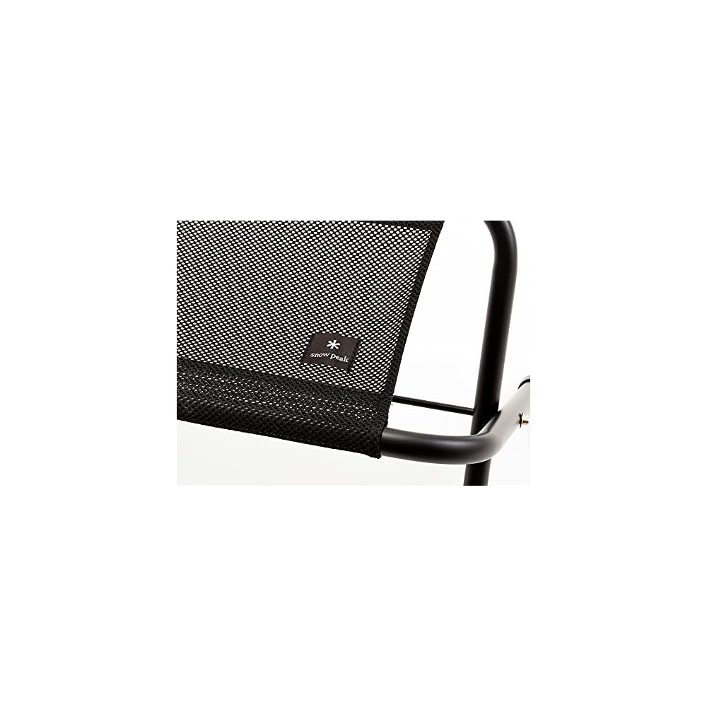 Snow Peak Mesh FD Bench, Black, LV-071M-BK