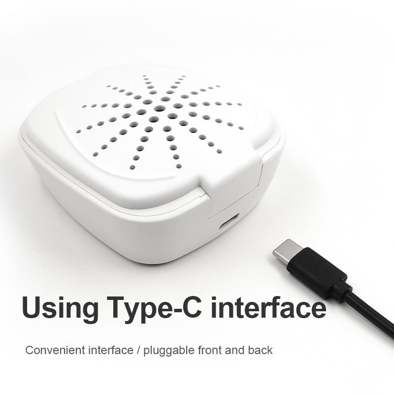 Осушитель для слухового аппарата Сушилка для слухового аппарата помогает остановить зуд в ушах, удаляя пот и мозиту со слуховых аппаратов, беспроводных наушников, ушных усилителей