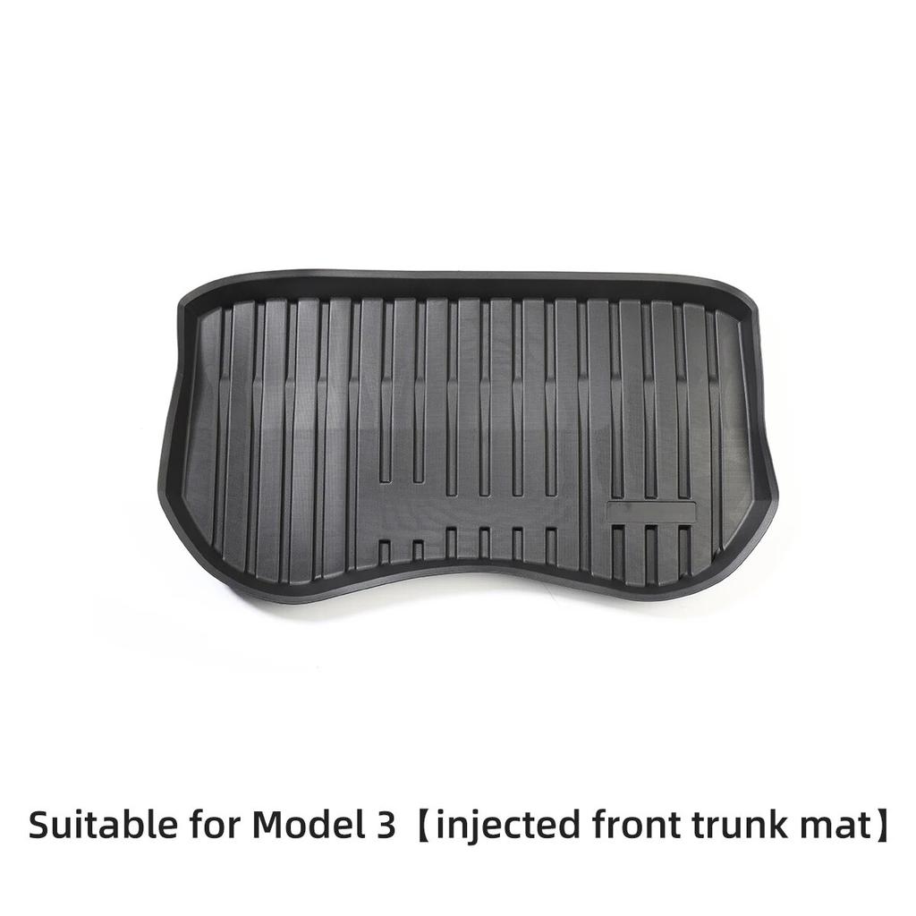 For Tesla Model 3 Model Y -2023 Front Trunk Mat Wear-resistant Pads Lower Trunk Mat Car Interior Accessories