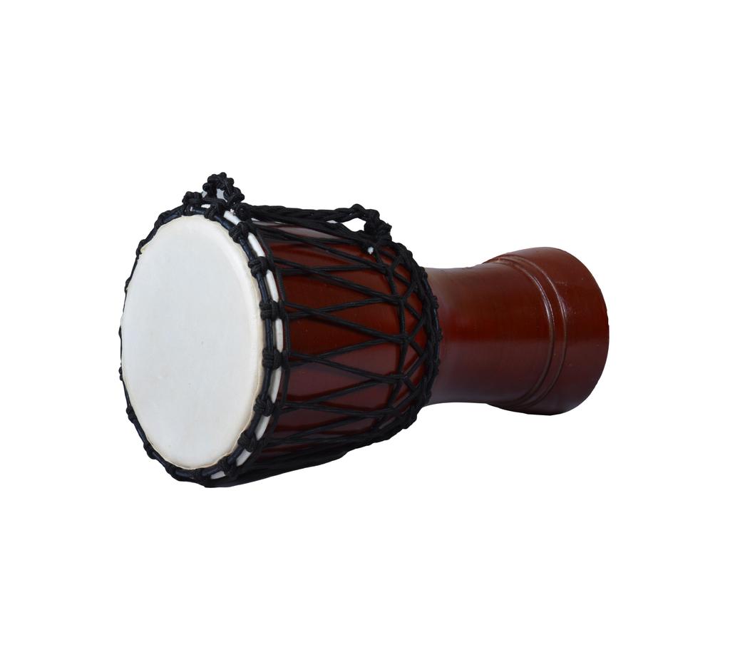 Handcrafted African Djembe Bongo Drum | Solid Wood Percussion Musical Instrument with Rich Sound