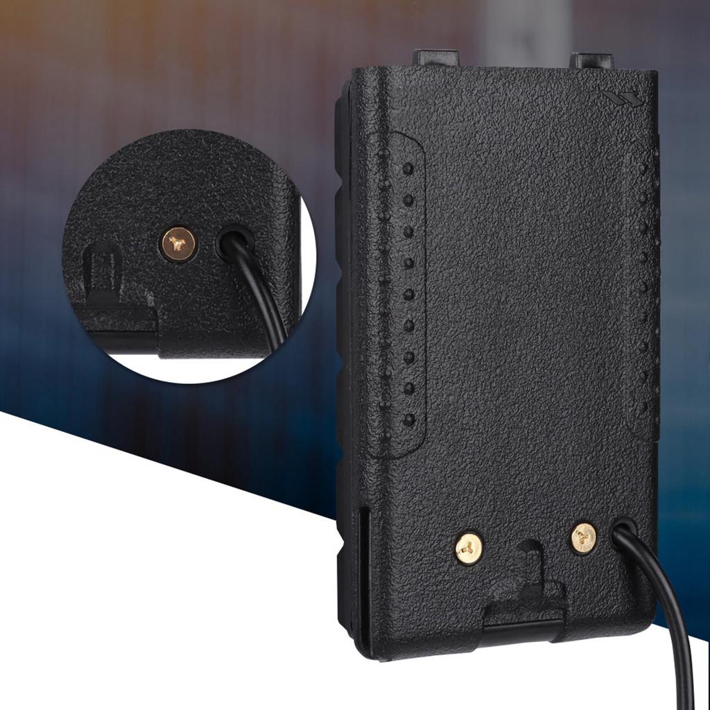 VX168 Walkie Talkie Car Battery Eliminator Adaptor for Yaesu FT‑60R FT‑60E for Vertex