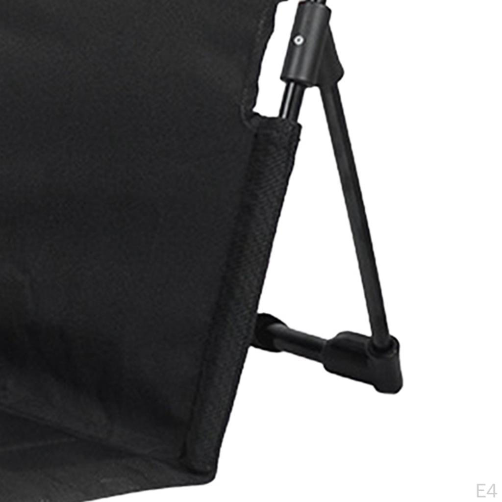 Пляжное кресло со спинкой, напольная сумка для хранения, складное сиденье для стадиона