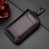 Genuine Leather Hand Holding Bag Key Holders Men Key Case Multi Function Multi Function Car Key Bag Coin Purse  Jewelry Accessory