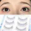 5/10 Pairs 3D Fairy V-shaped False Eyelashes Korean Natural Transparent Stem Lashes Fairy Grafting Eyelash Extension Soft Makeup